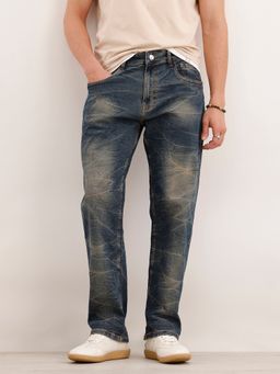 WROGN - Faded Anti Fit Denim Blue Jeans