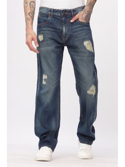 WROGN - Distressed Blue Anti Fit Jeans