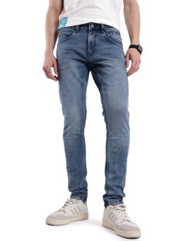 WROGN - Medstone Paint Splatter Blue Jeans