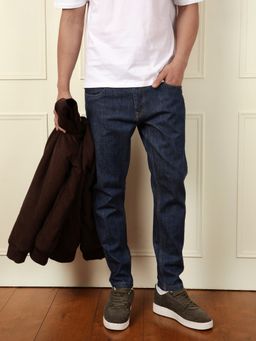 WROGN - Light Fade Skinny Fit Dark Blue Jeans