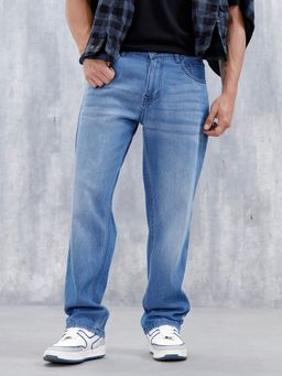 WROGN - Men Anti Fit Mid Wash Med Stone Blue Jeans