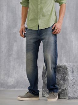WROGN - Vintage Washed Anti Fit Blue Jeans