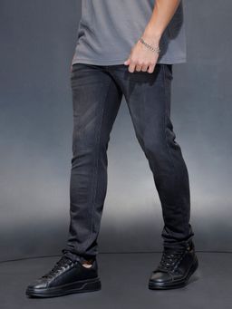 WROGN - Men Slim Fit Denim Black Jeans