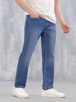 WROGN - Men Casual Anti Fit Blue Jeans