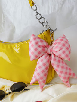 Soho Boho Studio - Pink Vintage Sobowbow Bag Charm