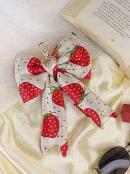 Soho Boho Studio - Off White Berry Sobowbow Bag Charm