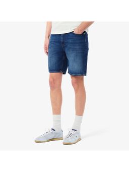 Lacoste - Straight Fit Denim Bermuda Shorts