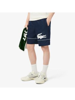 Lacoste - Printed Diamond Taffeta Tennis Shorts