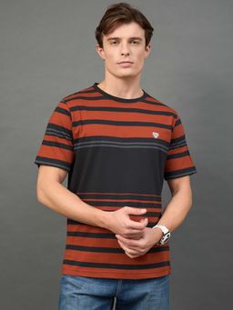 Club York - Multi-Colour Striped T-Shirt