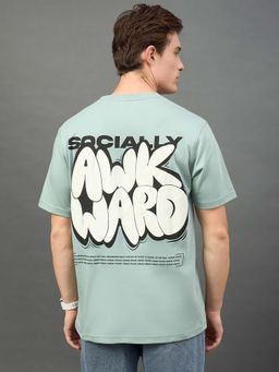 Club York - Green Printed T-Shirt