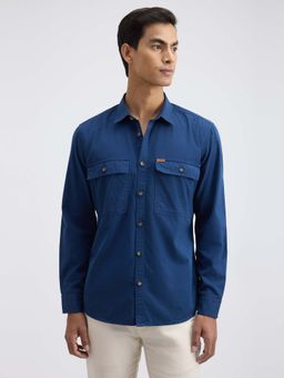 Pepe Jeans - Men's Blue Overdyed Shirt