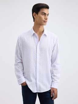 Pepe Jeans - Men's Lavender Checks Shirt