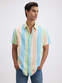 Pepe Jeans - Men's Multi-Colour Stripe Shirt