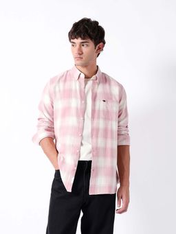 The Bear House - Pink Slim Fit Shirt