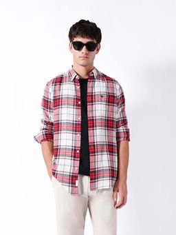 The Bear House - Multi-Color Slim Fit Shirt