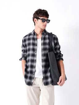 The Bear House - Black Slim Fit Shirt