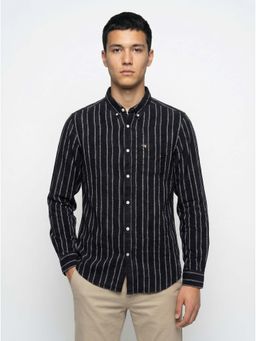 The Bear House - Black Slim Fit Shirt