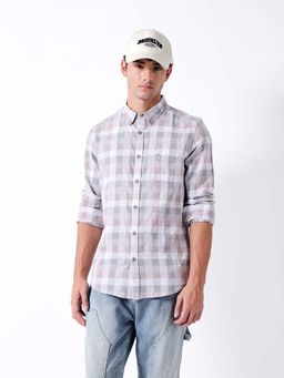 The Bear House - Lavender Slim Fit Shirt