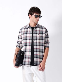 The Bear House - Multi-Color Slim Fit Shirt