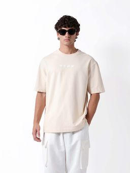 The Bear House - Off White Dropshoulder T-Shirt