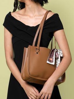 Haute Sauce - Women's Tan Trendsetter Brown Handbag