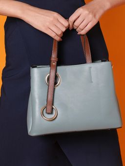 Haute Sauce - Women's Mari Sea Green Handbag with Detachable Strap