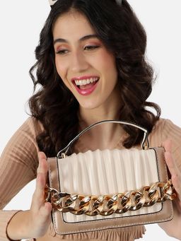 Haute Sauce - Women's Karla Cream Mini Handbag