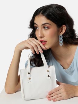 Haute Sauce - Women's Naomi White Handbag
