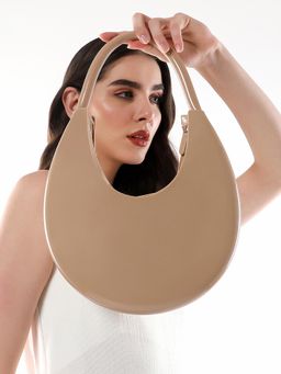 Haute Sauce - Women's The Lucida Hobo Bag - Tan