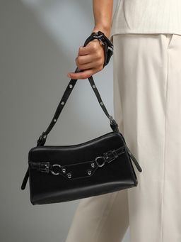 Haute Sauce - Women's The Dallas Sling Bag - Onyx Black