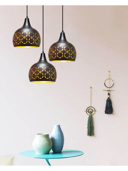 Homesake - Nordic Pendant Lamp, Metal Light Cluster Round