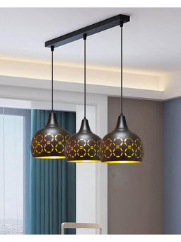 Homesake - Nordic Pendant Lamp, Metal Light Cluster Linear