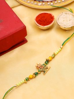 VIRAASI - Religious Lord Ganesha Rakhi for Brother
