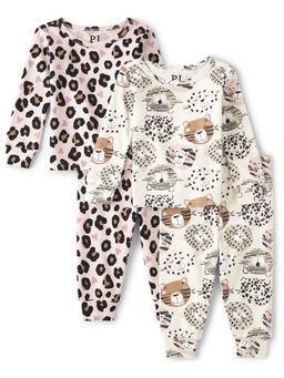 The Children's Place - Kids Unisex Lepord Print Bodysuit