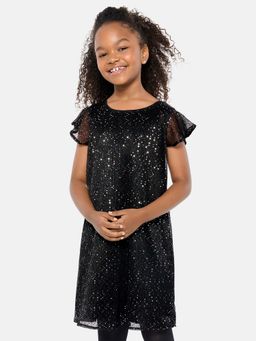 The Children's Place - Girls Black Sequence Dress