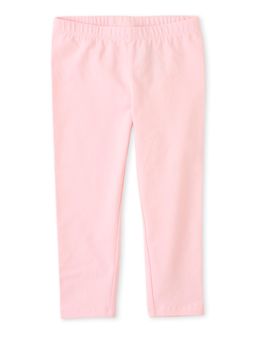 The Children's Place - Girls Pink Capri Leggiings