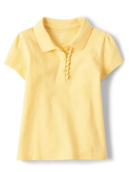 The Children's Place - Girls Yellow Polo Shirt