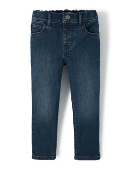 The Children's Place - Boys Basic Blue Straight Fit Jeans