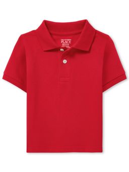 The Children's Place - Boys Plain White Polo Shirt