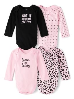 The Children's Place - Baby Girls Sweet and Sassy Bodysuit (Pack of 4)