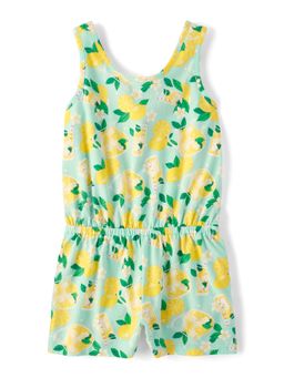 The Children's Place - Girls Aqua Lemonade Romper