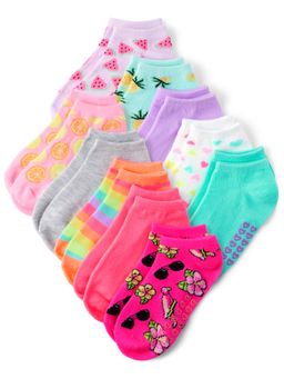 The Children's Place - Girls Fruit Ankle Socks (Pack of 10)