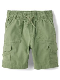 The Children's Place - Boys Solid Cargo Shorts