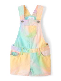 The Children's Place - Girls Rainbow Marble Dungaree
