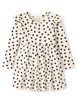 The Children's Place - Girls Dot Flutter Babydoll Midi Dress