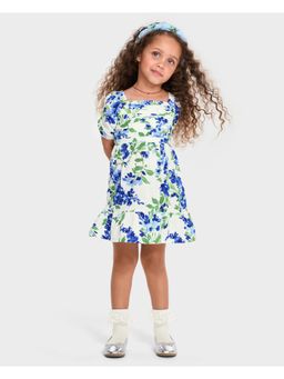 The Children's Place - Girls Mommy And Me Floral Pleated Ruffle Dress