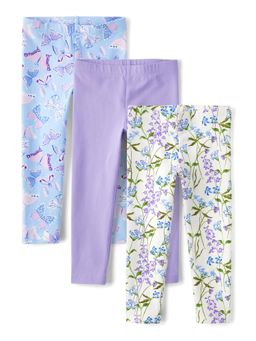 The Children's Place - Girls Floral Leggings (Pack of 3)