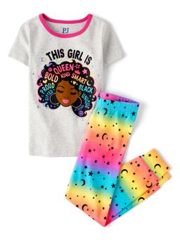 The Children's Place - Girls Girl Snug Fit Cotton T-Shirt with Pajama