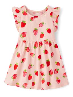 The Children's Place - Girls Strawberry Flutter Dress
