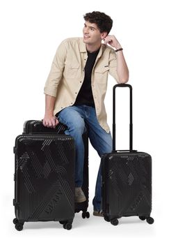 DKNY - City Scape Range Black Hard Luggage Bag